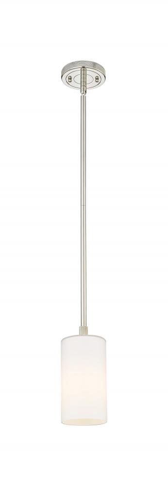 Crown Point - 1 Light - 5 inch - Polished Nickel - Pendant