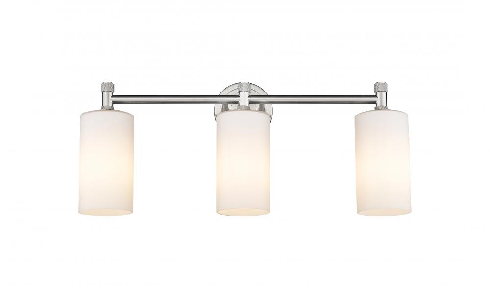 Crown Point - 3 Light - 24 inch - Satin Nickel - Bath Vanity Light