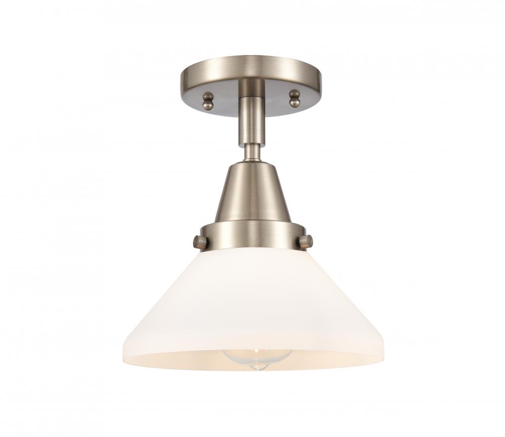 Caden - 1 Light - 8 inch - Brushed Satin Nickel - Flush Mount