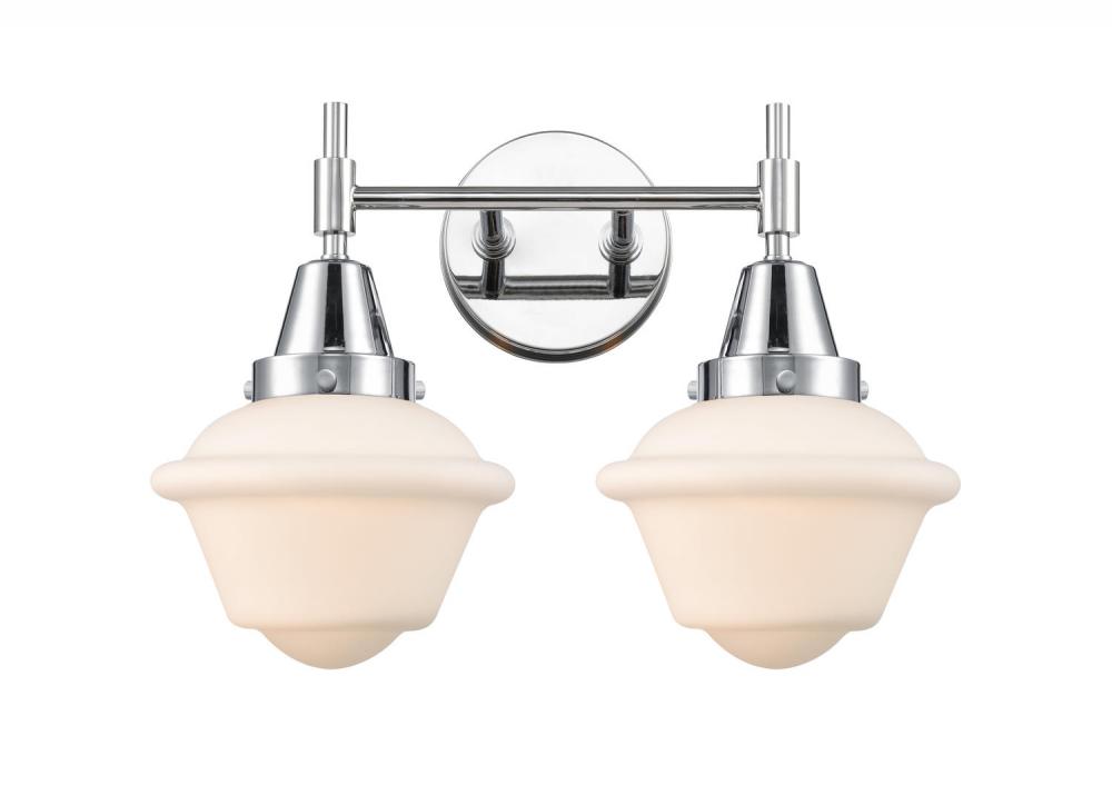 Oxford - 2 Light - 17 inch - Polished Chrome - Bath Vanity Light