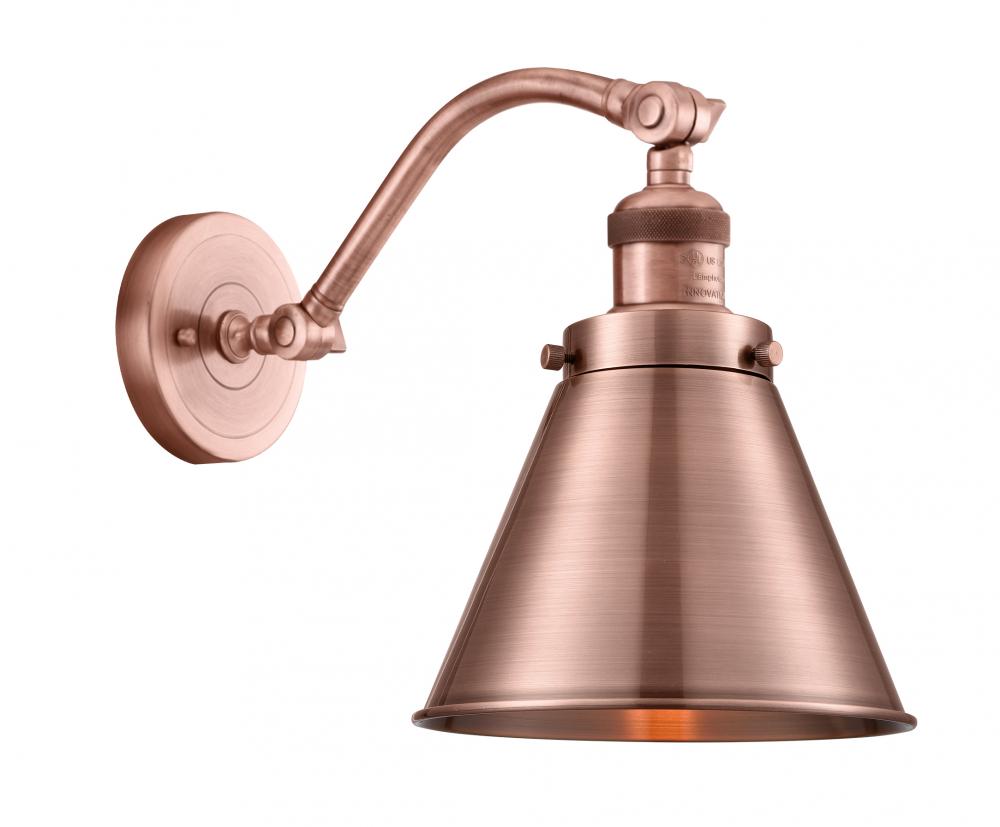 Appalachian - 1 Light - 8 inch - Antique Copper - Sconce