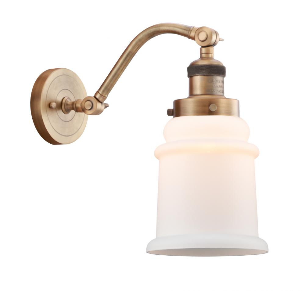 Canton - 1 Light - 6 inch - Brushed Brass - Sconce