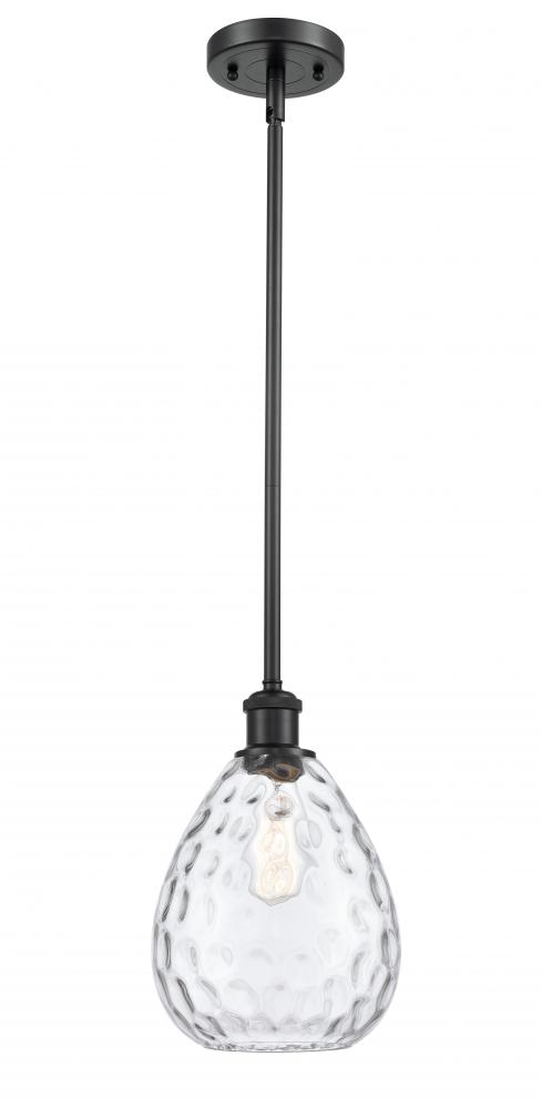 Waverly - 1 Light - 8 inch - Matte Black - Mini Pendant