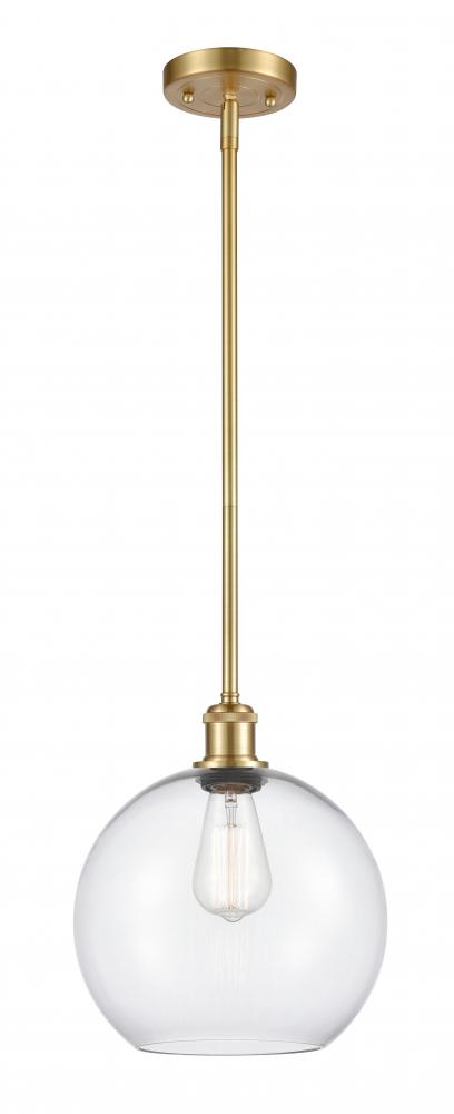 Athens - 1 Light - 10 inch - Satin Gold - Mini Pendant