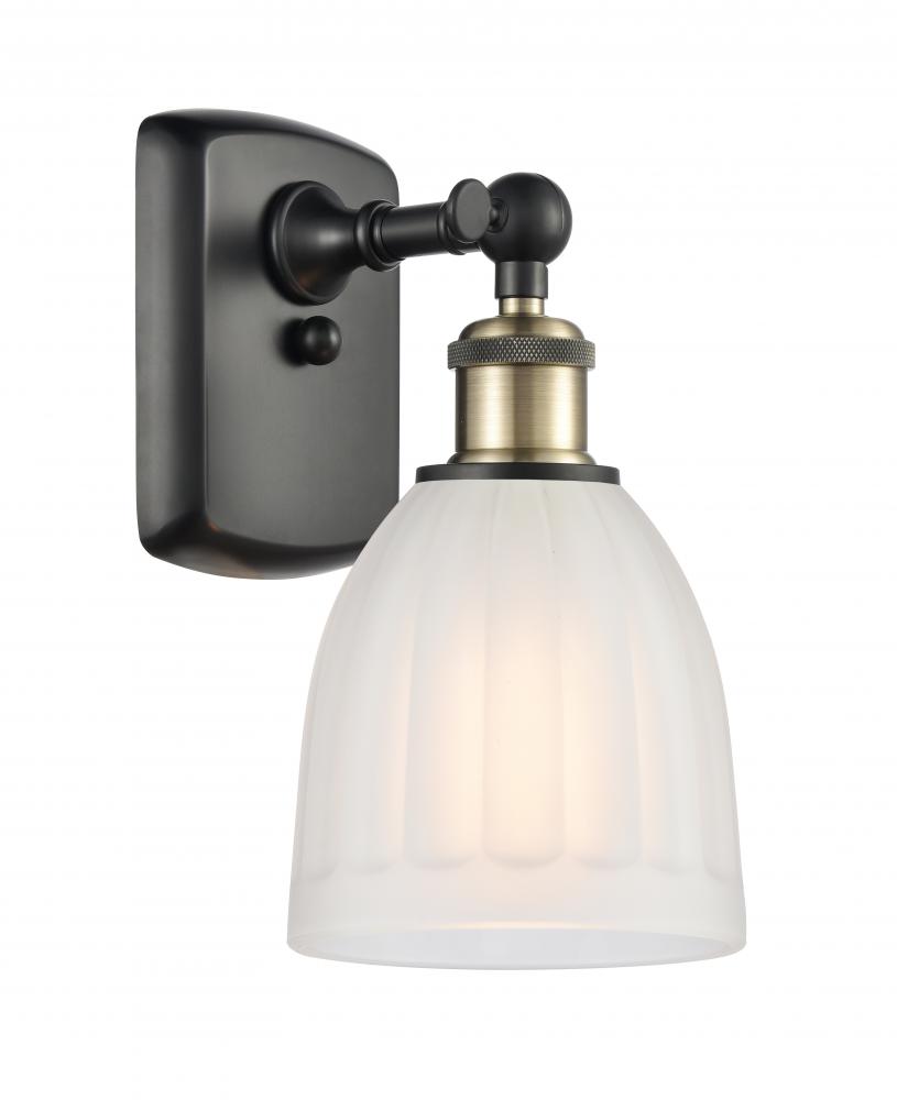 Brookfield - 1 Light - 6 inch - Black Antique Brass - Sconce