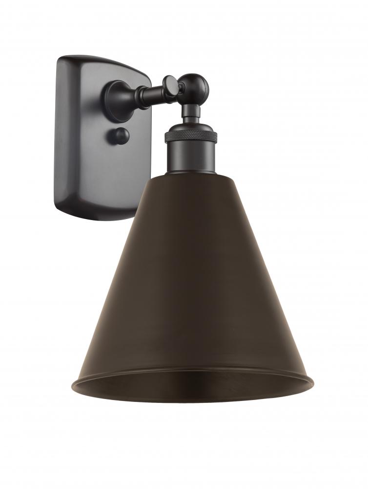 Berkshire - 1 Light - 8 inch - Oil Rubbed Bronze - Sconce