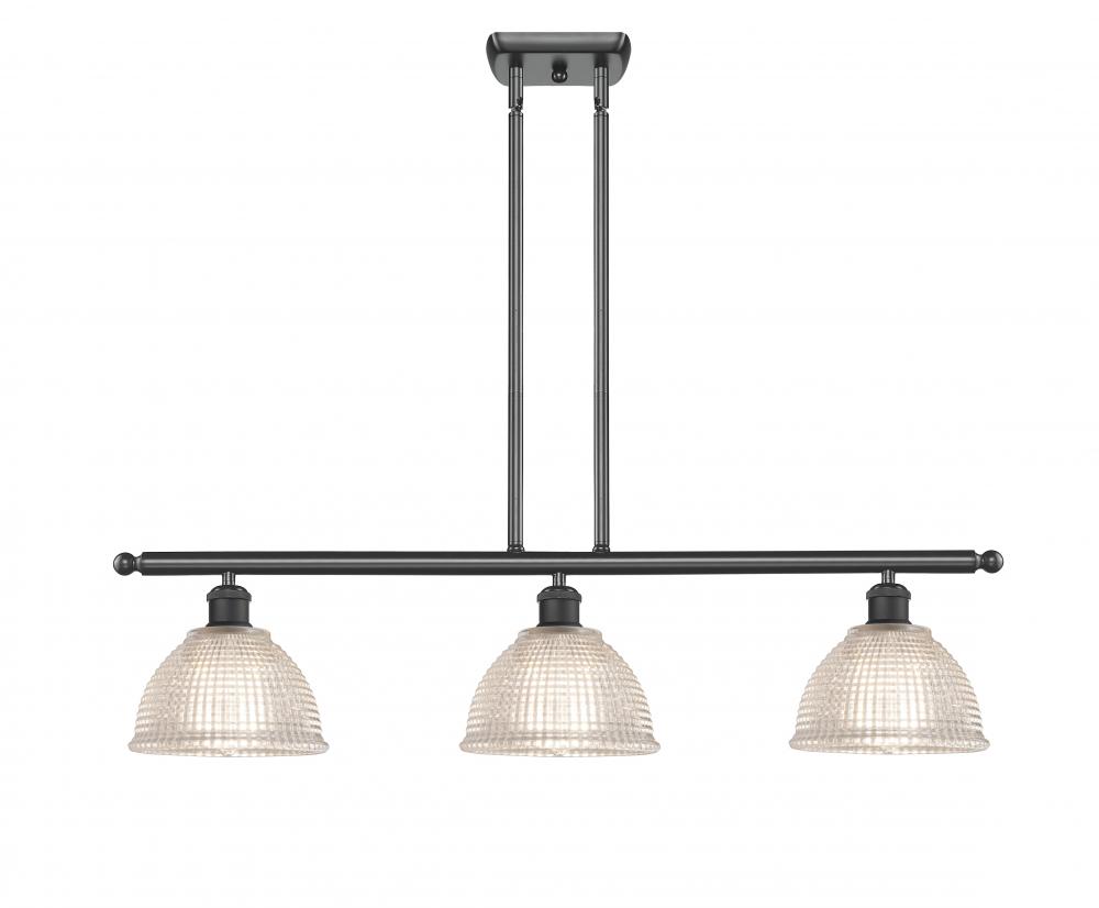 Arietta - 3 Light - 36 inch - Matte Black - Cord hung - Island Light