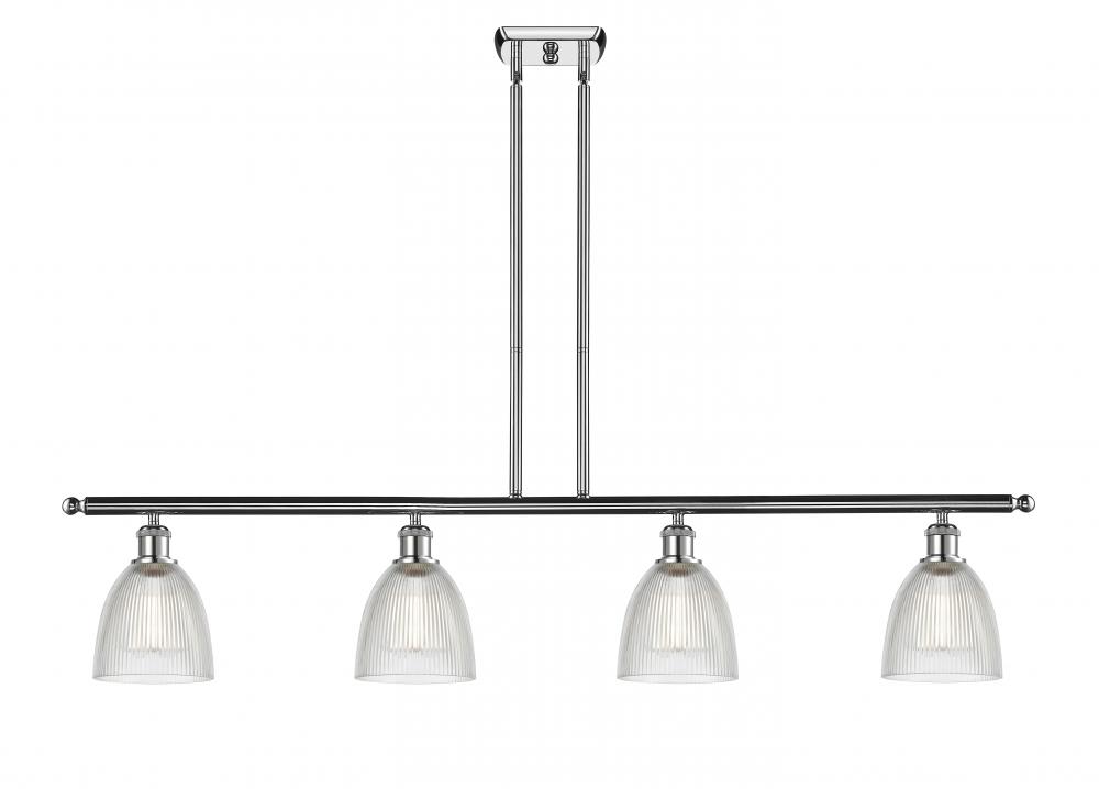 Castile - 4 Light - 48 inch - Polished Chrome - Cord hung - Island Light