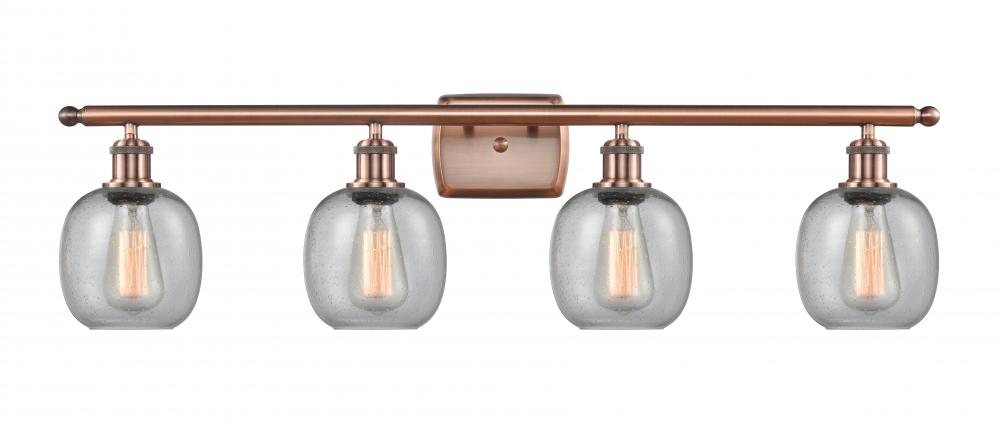 Belfast - 4 Light - 36 inch - Antique Copper - Bath Vanity Light