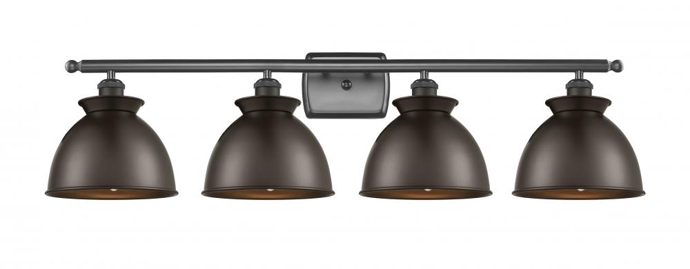 Adirondack - 4 Light - 38 inch - Oil Rubbed Bronze - Bath Vanity Light