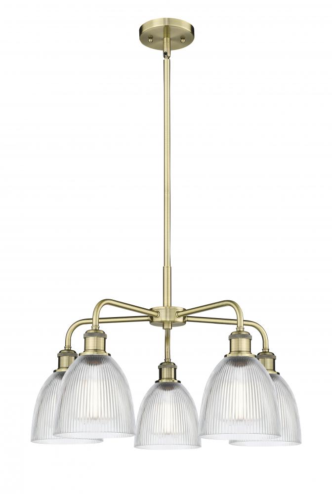 Castile - 5 Light - 24 inch - Antique Brass - Chandelier