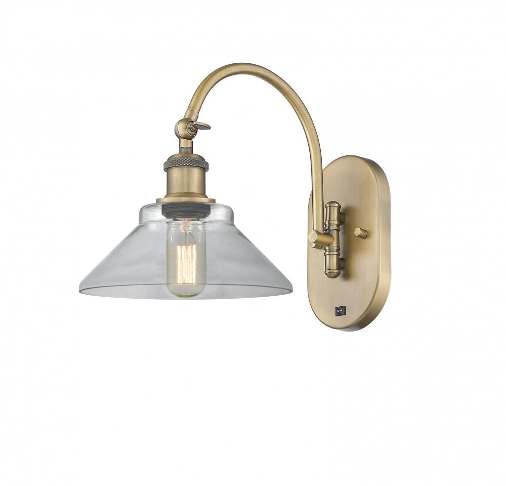 Orwell - 1 Light - 8 inch - Brushed Brass - Sconce