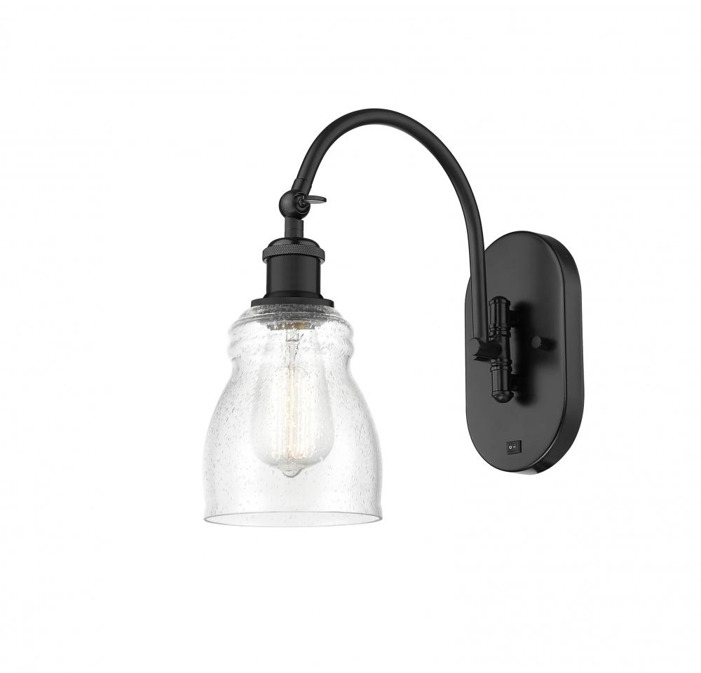 Ellery - 1 Light - 5 inch - Matte Black - Sconce