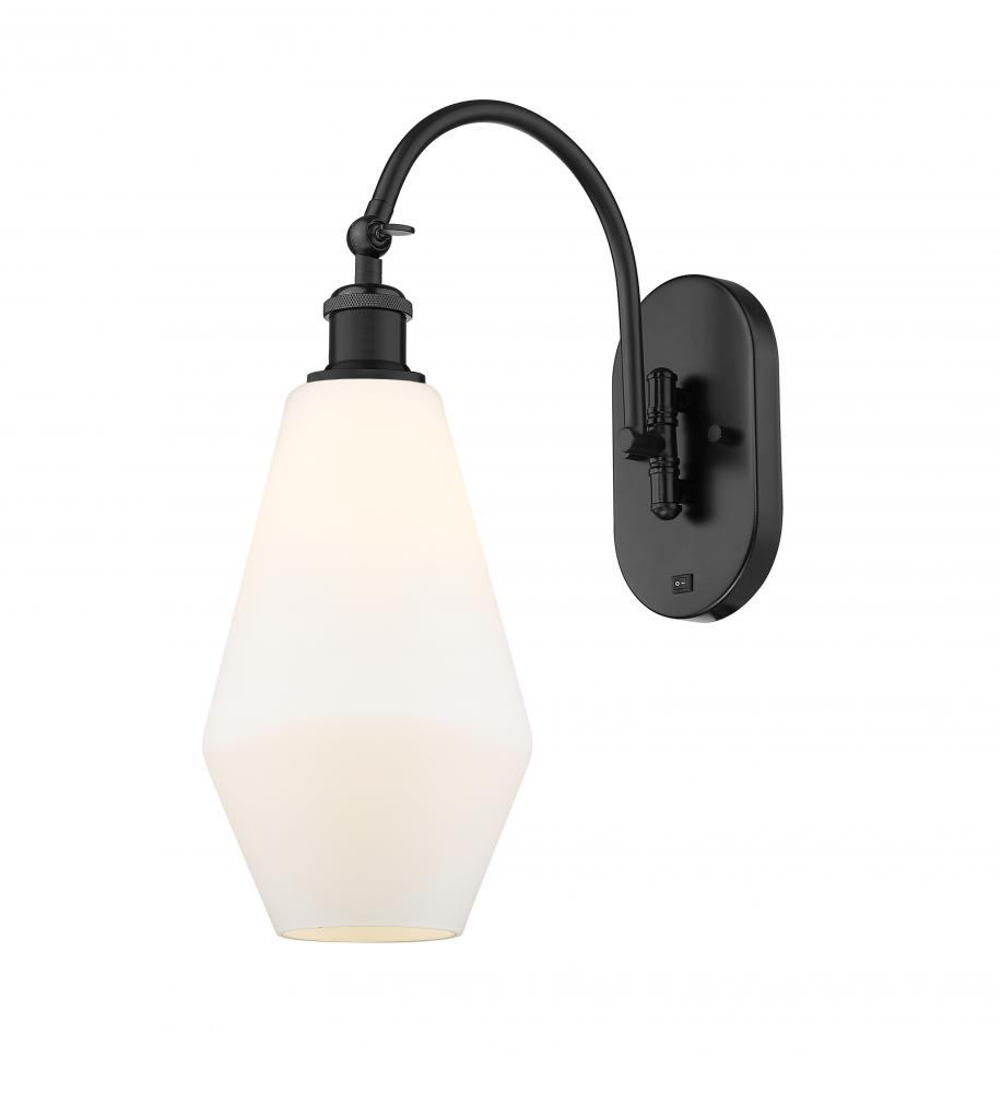 Cindyrella - 1 Light - 7 inch - Matte Black - Sconce