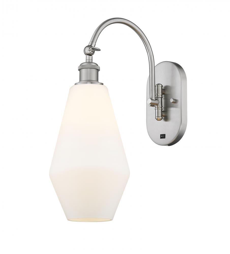 Cindyrella - 1 Light - 7 inch - Brushed Satin Nickel - Sconce