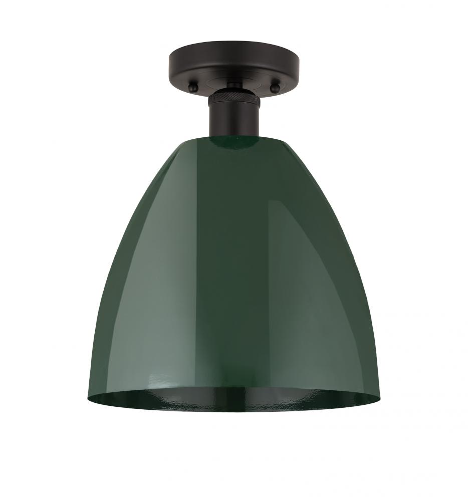 Plymouth - 1 Light - 9 inch - Oil Rubbed Bronze - Semi-Flush Mount