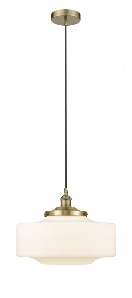 Bridgeton - 1 Light - 16 inch - Antique Brass - Mini Pendant