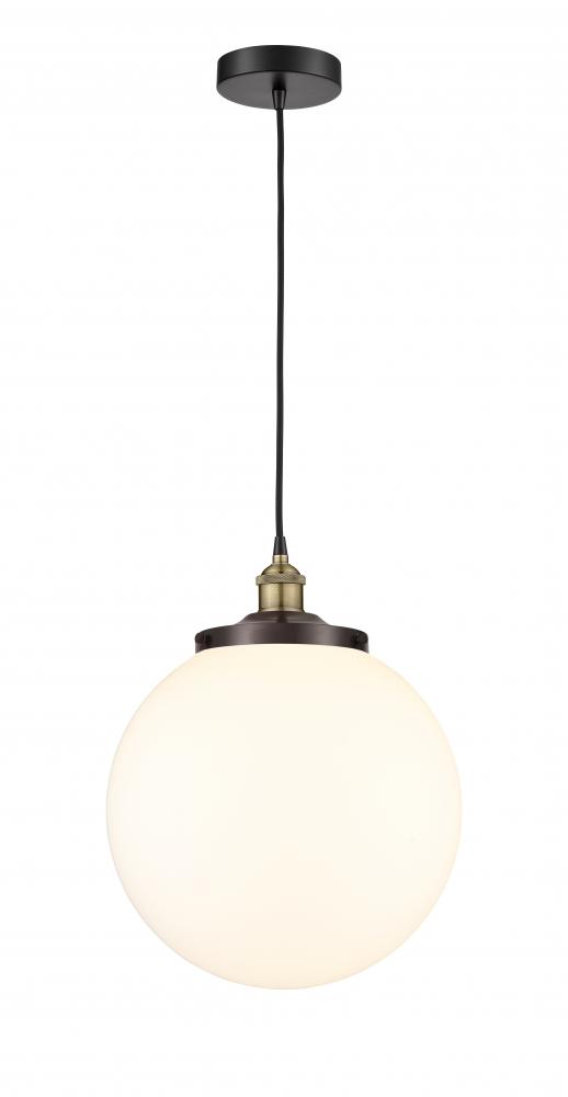 Beacon - 1 Light - 14 inch - Black Antique Brass - Mini Pendant