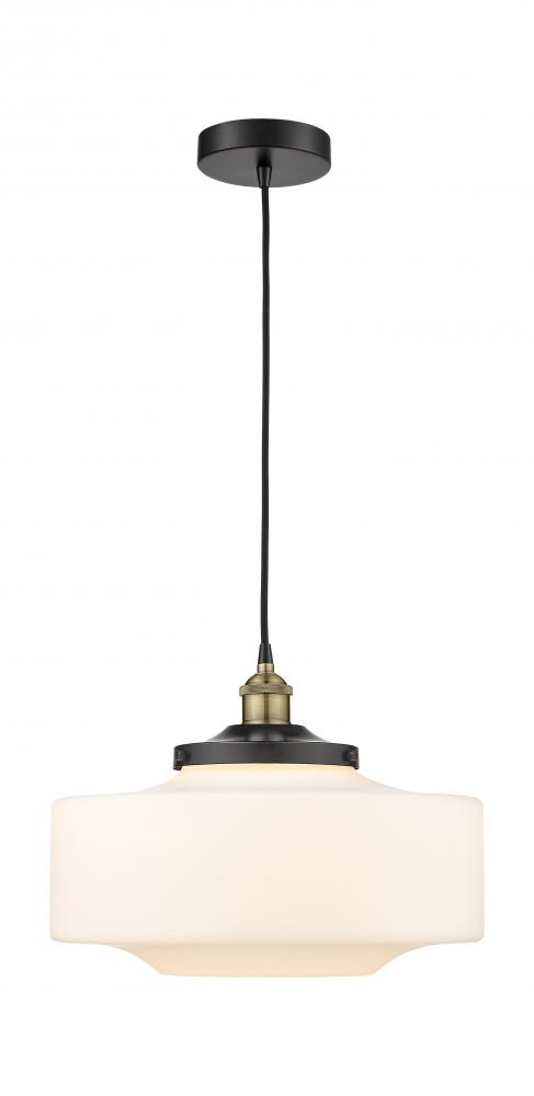 Bridgeton - 1 Light - 16 inch - Black Antique Brass - Mini Pendant