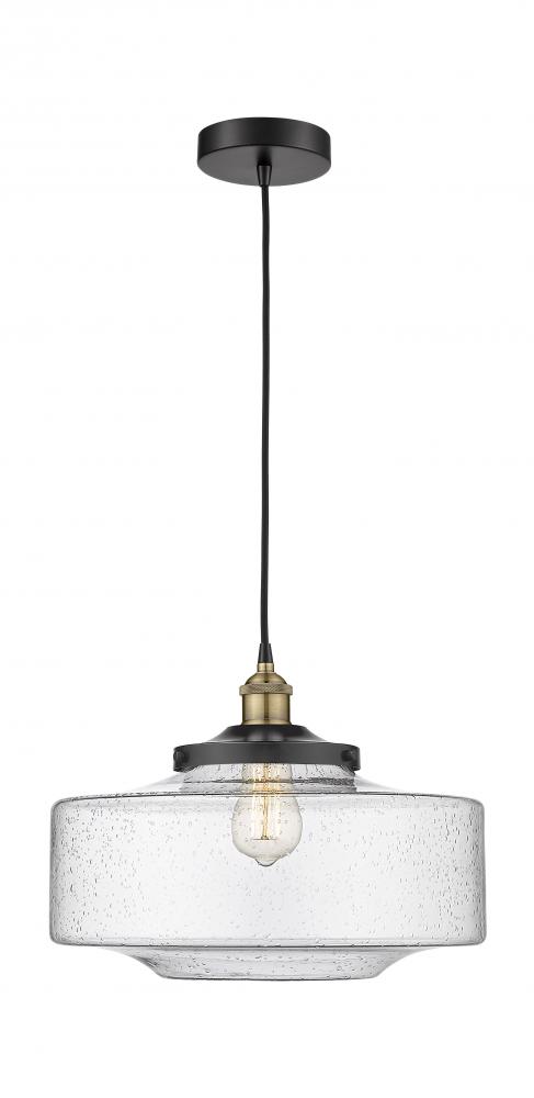 Bridgeton - 1 Light - 16 inch - Black Antique Brass - Mini Pendant