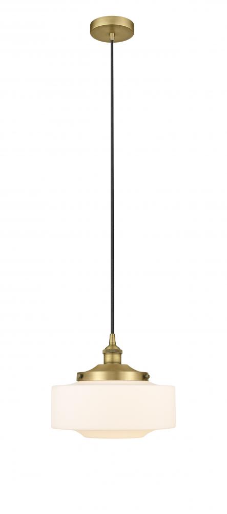 Bridgeton - 1 Light - 12 inch - Brushed Brass - Mini Pendant