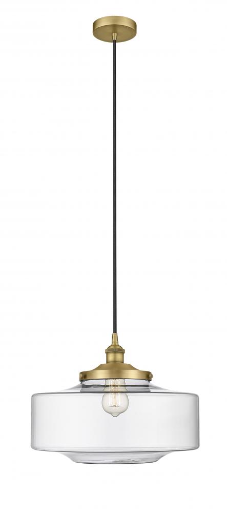 Bridgeton - 1 Light - 16 inch - Brushed Brass - Mini Pendant