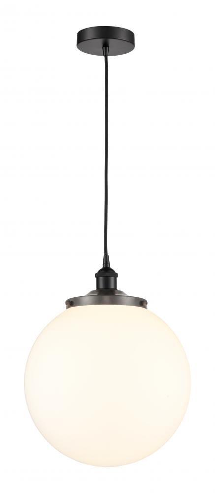 Beacon - 1 Light - 14 inch - Matte Black - Mini Pendant