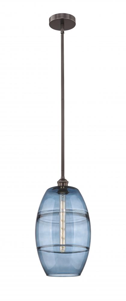 Vaz - 1 Light - 10 inch - Oil Rubbed Bronze - Cord hung - Mini Pendant