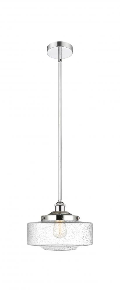 Bridgeton - 1 Light - 12 inch - Polished Chrome - Stem Hung - Mini Pendant