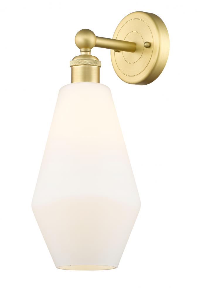 Cindyrella - 1 Light - 7 inch - Satin Gold - Sconce