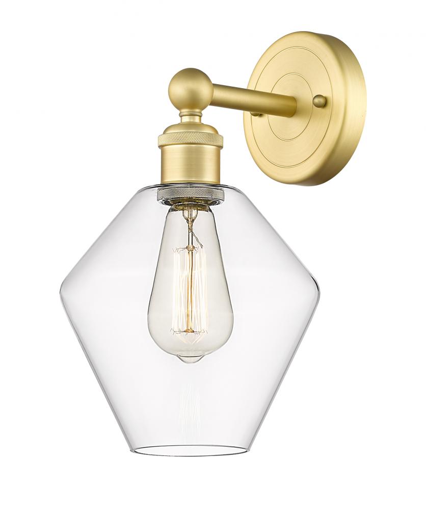 Cindyrella - 1 Light - 8 inch - Satin Gold - Sconce