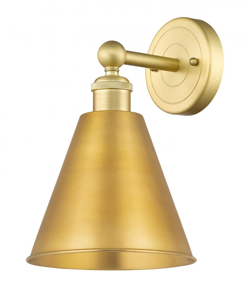 Berkshire - 1 Light - 8 inch - Satin Gold - Sconce