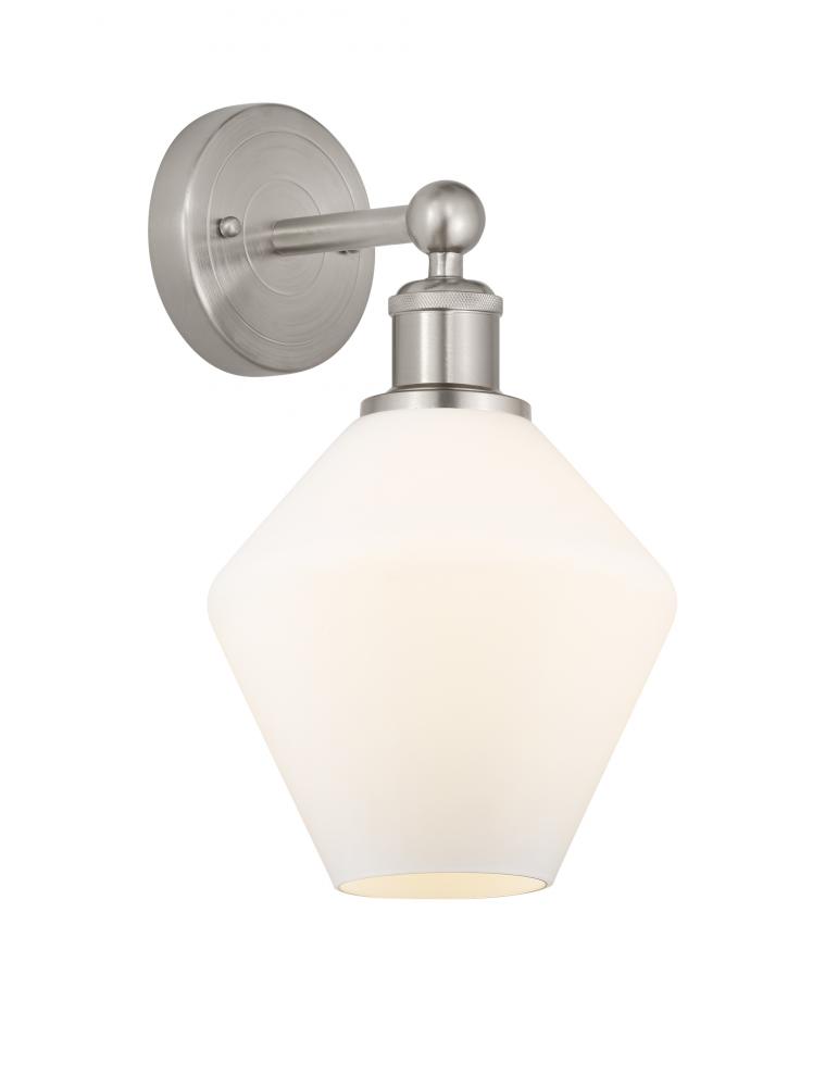 Cindyrella - 1 Light - 8 inch - Satin Nickel - Sconce