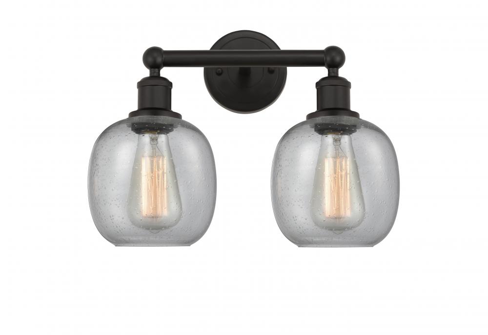 Belfast - 2 Light - 15 inch - Oil Rubbed Bronze - Bath Vanity Light