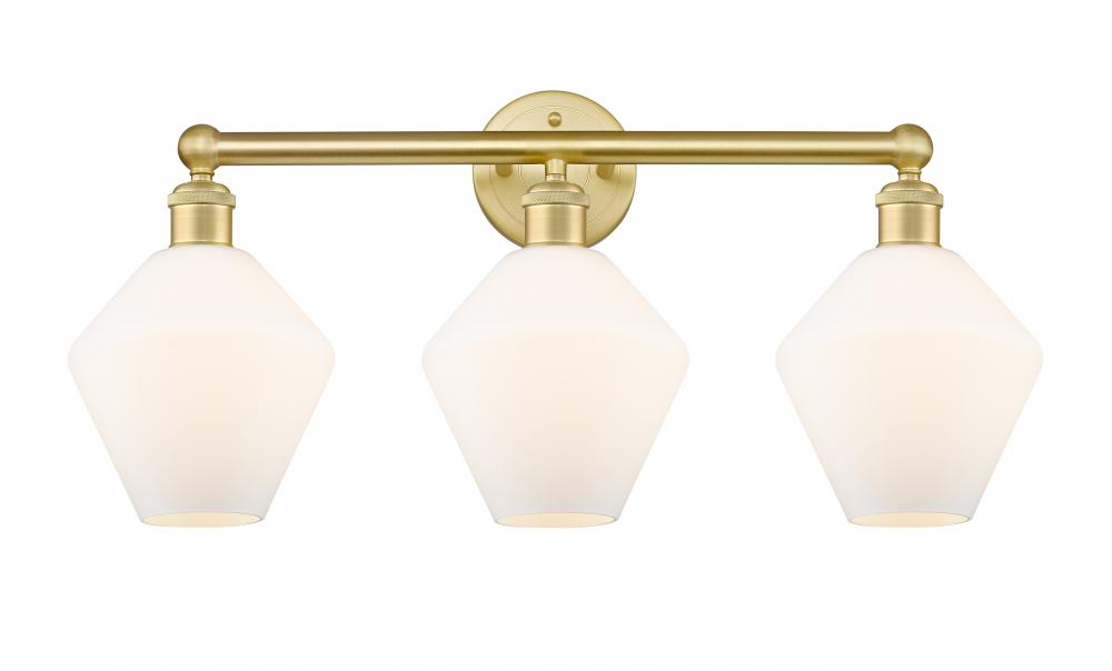 Cindyrella - 3 Light - 26 inch - Satin Gold - Bath Vanity Light