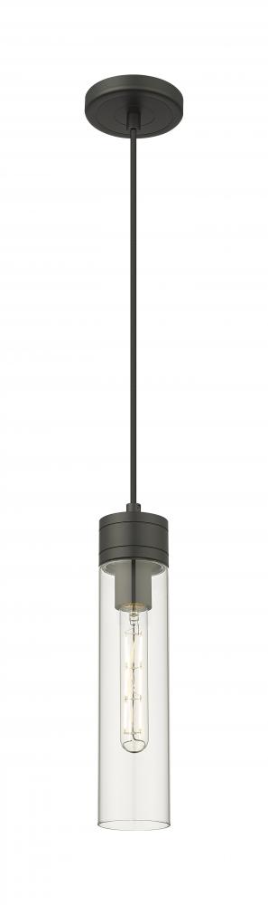 Boreas - 1 Light - 3 inch - Matte Black - Cord Hung - Mini Pendant