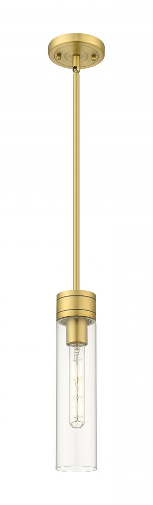 Boreas - 1 Light - 3 inch - Brushed Brass - Stem Hung - Mini Pendant