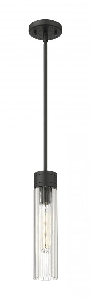 Boreas - 1 Light - 3 inch - Matte Black - Stem Hung - Mini Pendant