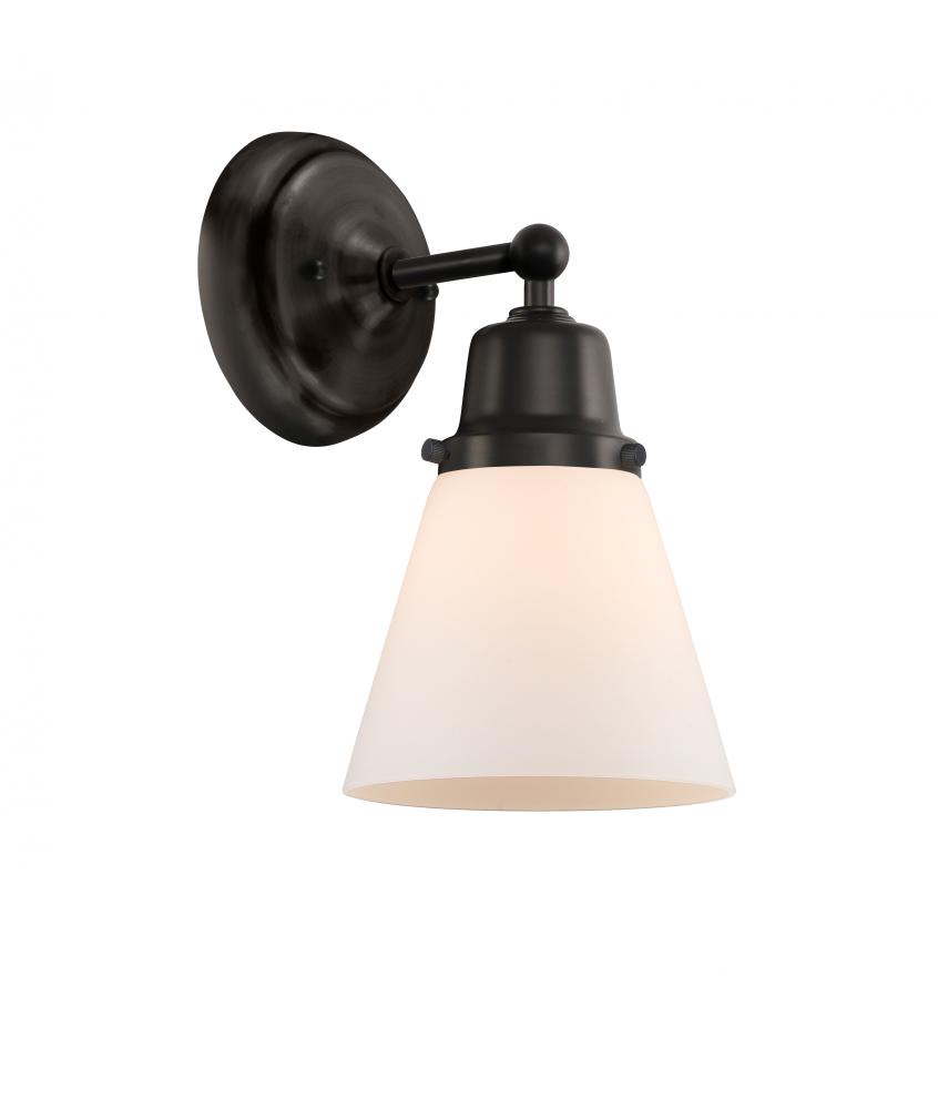 Cone - 1 Light - 6 inch - Matte Black - Sconce