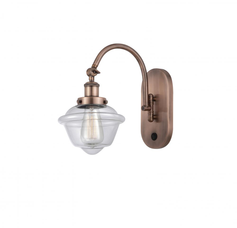 Oxford - 1 Light - 8 inch - Antique Copper - Sconce