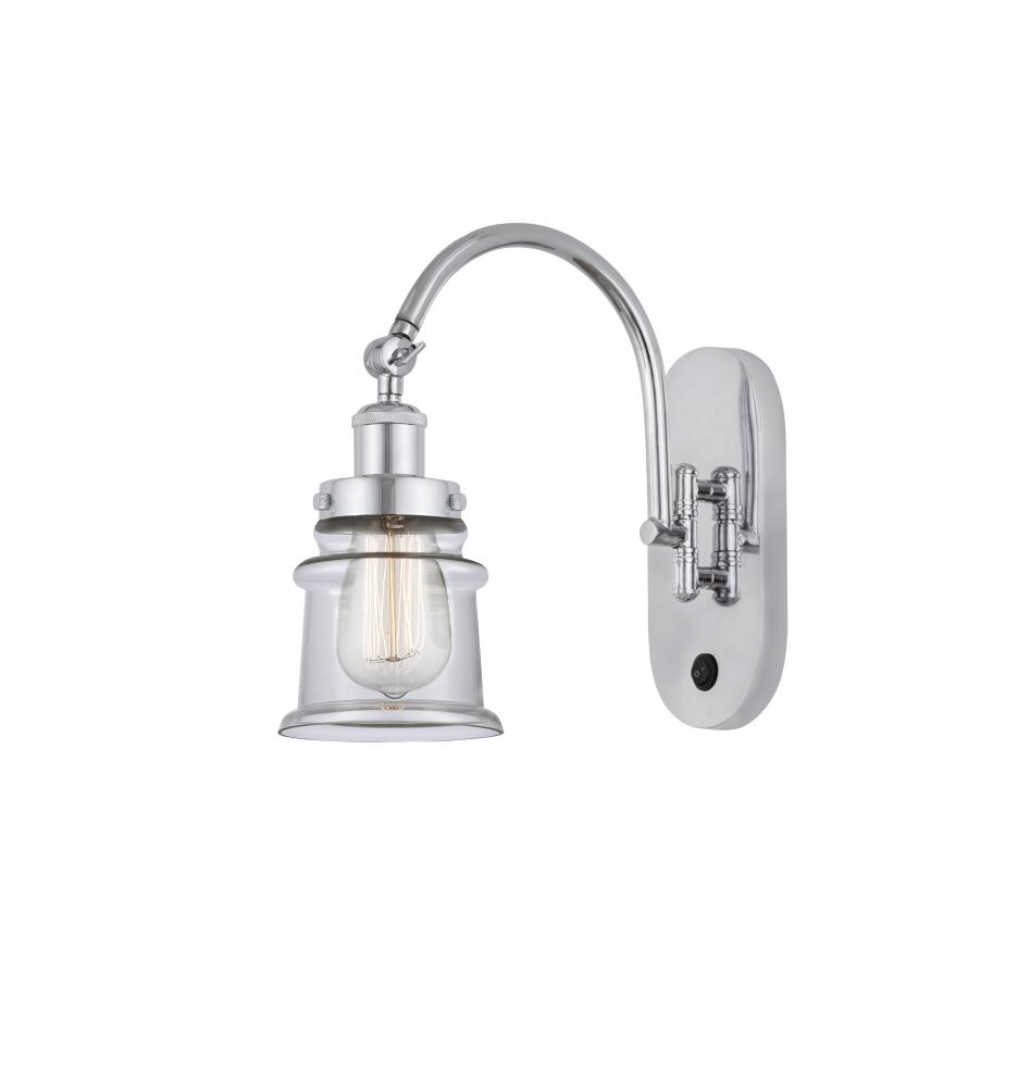 Canton - 1 Light - 7 inch - Polished Chrome - Sconce