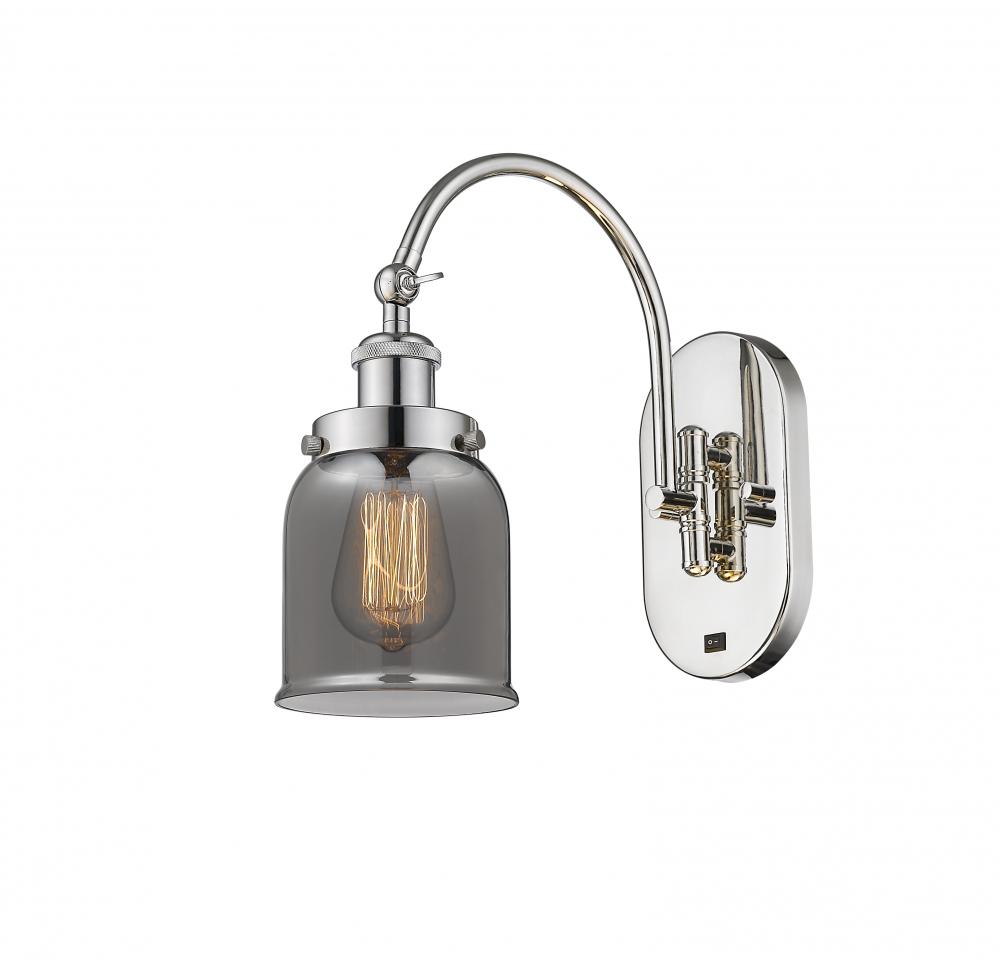 Bell - 1 Light - 5 inch - Polished Nickel - Sconce