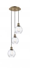 Innovations Lighting 113B-3P-AB-G362 - Waverly - 3 Light - 13 inch - Antique Brass - Cord Hung - Multi Pendant