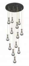  132BK-451-1P-BB-G451-5SM-20 - Owego - 13 Light - 32 inch - Brushed Brass - Multi Pendant