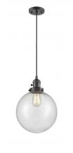 Innovations Lighting 201CSW-OB-G204-10 - Beacon - 1 Light - 10 inch - Oil Rubbed Bronze - Cord hung - Mini Pendant