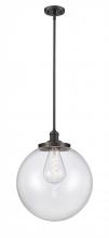  201S-OB-G202-16 - Beacon - 1 Light - 16 inch - Oil Rubbed Bronze - Stem Hung - Pendant