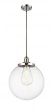 Innovations Lighting 201S-PN-G202-14 - Beacon - 1 Light - 14 inch - Polished Nickel - Stem Hung - Pendant