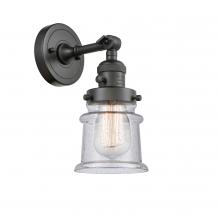 Innovations Lighting 203SW-OB-G184S - Canton - 1 Light - 5 inch - Oil Rubbed Bronze - Sconce