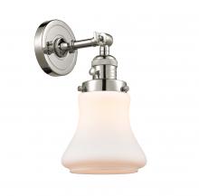 Innovations Lighting 203SW-PN-G191 - Bellmont - 1 Light - 7 inch - Polished Nickel - Sconce