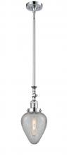  206-PC-G165 - Geneseo - 1 Light - 7 inch - Polished Chrome - Stem Hung - Mini Pendant